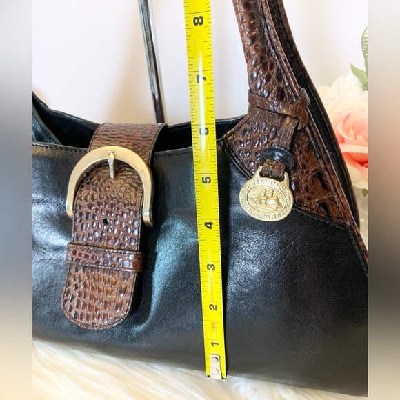 Brahmin Tuscan Collection Baguette Leather Bag EUC - Picture 11 of 13